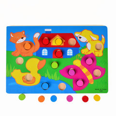 Pegged Color Board