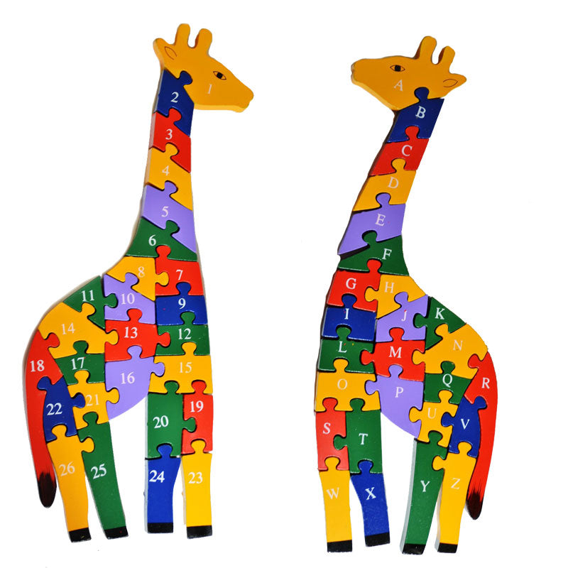 Wooden Giraffe Puzzle