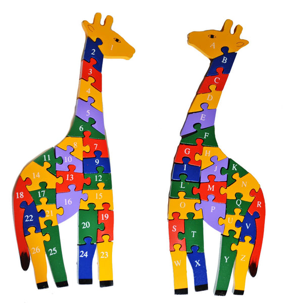 Wooden Giraffe Puzzle
