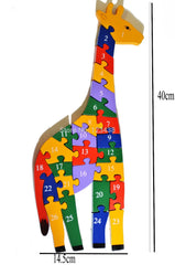 Wooden Giraffe Puzzle