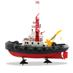 Remote fire boat